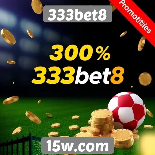 Ofertas promocionais e bônus disponíveis em 333bet8