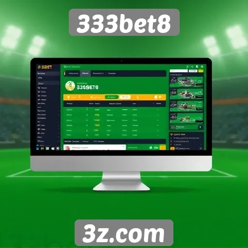 Interface e experiência do usuário no 333bet8
